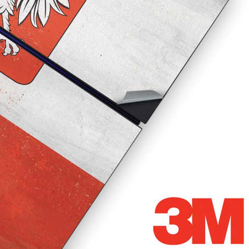 Poland Flag Distressed PS4 Console and Controller Bundle Skin